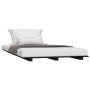 Estructura de cama madera maciza de pino negro 75x190 cm de vidaXL, Camas y somieres - Ref: Foro24-824597, Precio: 86,49 €, D...