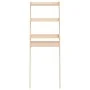 Solid pine wood bathroom shelf 63.5x32x179 cm by vidaXL, Towel racks - Ref: Foro24-824653, Price: 50,42 €, Discount: %