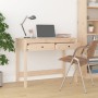 Schreibtisch aus massivem Kiefernholz mit Schubladen 100x50x78 cm von vidaXL, Schreibtische - Ref: Foro24-824643, Preis: 96,5...