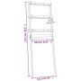 Estante de baño madera maciza de pino 63,5x32x179 cm de vidaXL, Toalleros - Ref: Foro24-824653, Precio: 46,72 €, Descuento: %