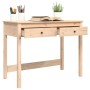 Schreibtisch aus massivem Kiefernholz mit Schubladen 100x50x78 cm von vidaXL, Schreibtische - Ref: Foro24-824643, Preis: 96,5...