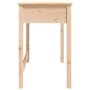 Schreibtisch aus massivem Kiefernholz mit Schubladen 100x50x78 cm von vidaXL, Schreibtische - Ref: Foro24-824643, Preis: 96,5...