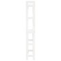 Estante de baño madera maciza de pino blanco 63x26x171 cm de vidaXL, Toalleros - Ref: Foro24-824659, Precio: 87,34 €, Descuen...
