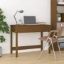 Honey brown pine wood desk with drawers 100x50x78 cm by vidaXL, Desks - Ref: Foro24-824646, Price: 130,53 €, Discount: %