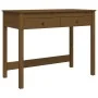 Honey brown pine wood desk with drawers 100x50x78 cm by vidaXL, Desks - Ref: Foro24-824646, Price: 130,53 €, Discount: %