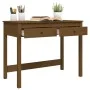 Honey brown pine wood desk with drawers 100x50x78 cm by vidaXL, Desks - Ref: Foro24-824646, Price: 130,53 €, Discount: %