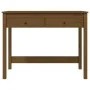 Honey brown pine wood desk with drawers 100x50x78 cm by vidaXL, Desks - Ref: Foro24-824646, Price: 130,53 €, Discount: %