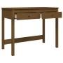Honey brown pine wood desk with drawers 100x50x78 cm by vidaXL, Desks - Ref: Foro24-824646, Price: 130,53 €, Discount: %