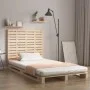 Solid pine wood wall bed headboard 96x3x91.5 cm by vidaXL, Headboards and footboards - Ref: Foro24-824673, Price: 45,58 €, Di...