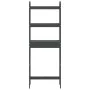 Bathroom shelf solid gray pine wood 63x26x171 cm by vidaXL, Towel racks - Ref: Foro24-824660, Price: 74,85 €, Discount: %