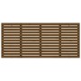 Wandbett-Kopfteil aus massivem Kiefernholz, honigbraun, 206 x 3 x 91,5 cm von vidaXL, Kopf- und Fußteile - Ref: Foro24-824671...