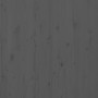 Wandbett-Kopfteil aus massivem Kiefernholz in Grau, 106 x 3 x 91,5 cm von vidaXL, Kopf- und Fußteile - Ref: Foro24-824665, Pr...
