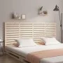 Wandbett-Kopfteil aus massivem Kiefernholz, 206 x 3 x 91,5 cm von vidaXL, Kopf- und Fußteile - Ref: Foro24-824668, Preis: 110...