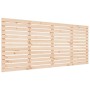 Wandbett-Kopfteil aus massivem Kiefernholz, 206 x 3 x 91,5 cm von vidaXL, Kopf- und Fußteile - Ref: Foro24-824668, Preis: 112...