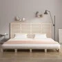 Wandbett-Kopfteil aus massivem Kiefernholz, 206 x 3 x 91,5 cm von vidaXL, Kopf- und Fußteile - Ref: Foro24-824668, Preis: 110...