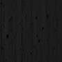Solid black pine wood wall bed headboard 96x3x91.5 cm by vidaXL, Headboards and footboards - Ref: Foro24-824677, Price: 51,95...