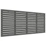Cabecero de cama de pared madera maciza pino gris 206x3x91,5 cm de vidaXL, Cabeceros y pies de cama - Ref: Foro24-824670, Pre...