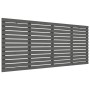 Gray pine solid wood wall bed headboard 206x3x91.5 cm by vidaXL, Headboards and footboards - Ref: Foro24-824670, Price: 121,1...