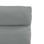 Sillas de comedor 6 unidades de tela gris claro