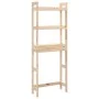 Solid pine wood bathroom shelf 63x26x171 cm by vidaXL, Towel racks - Ref: Foro24-824658, Price: 69,93 €, Discount: %