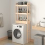 Estante de baño madera maciza de pino 63x26x171 cm de vidaXL, Toalleros - Ref: Foro24-824658, Precio: 70,86 €, Descuento: %