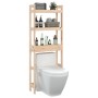 Estante de baño madera maciza de pino 63x26x171 cm de vidaXL, Toalleros - Ref: Foro24-824658, Precio: 70,86 €, Descuento: %