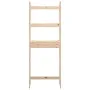 Solid pine wood bathroom shelf 63x26x171 cm by vidaXL, Towel racks - Ref: Foro24-824658, Price: 69,93 €, Discount: %