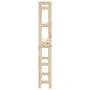 Solid pine wood bathroom shelf 63x26x171 cm by vidaXL, Towel racks - Ref: Foro24-824658, Price: 69,93 €, Discount: %