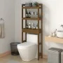 Honey brown solid pine wood bathroom shelf 63x26x171 cm by vidaXL, Towel racks - Ref: Foro24-824661, Price: 85,96 €, Discount: %