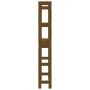 Honey brown solid pine wood bathroom shelf 63x26x171 cm by vidaXL, Towel racks - Ref: Foro24-824661, Price: 85,96 €, Discount: %