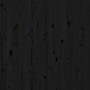 Black pine solid wood wall bed headboard 126x3x91.5 cm by vidaXL, Headboards and footboards - Ref: Foro24-824682, Price: 75,1...