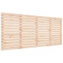Wandbett-Kopfteil aus massivem Kiefernholz, 156 x 3 x 91,5 cm von vidaXL, Kopf- und Fußteile - Ref: Foro24-824688, Preis: 93,...