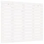 Wandbett-Kopfteil aus massivem weißem Kiefernholz, 106 x 3 x 91,5 cm von vidaXL, Kopf- und Fußteile - Ref: Foro24-824664, Pre...