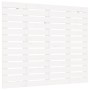 Wandbett-Kopfteil aus massivem weißem Kiefernholz, 106 x 3 x 91,5 cm von vidaXL, Kopf- und Fußteile - Ref: Foro24-824664, Pre...