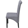 Dining chairs 6 units light gray fabric by vidaXL, dining chairs - Ref: Foro24-272246, Price: 592,95 €, Discount: %