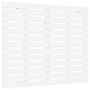 Wandbett-Kopfteil aus massivem weißem Kiefernholz, 96 x 3 x 91,5 cm von vidaXL, Kopf- und Fußteile - Ref: Foro24-824674, Prei...