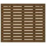 Wandbett-Kopfteil aus massivem Kiefernholz, honigbraun, 96 x 3 x 91,5 cm von vidaXL, Kopf- und Fußteile - Ref: Foro24-824676,...