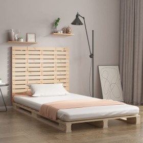 Wandbett-Kopfteil aus massivem Kiefernholz, 81 x 3 x 91,5 cm von vidaXL, Kopf- und Fußteile - Ref: Foro24-824693, Preis: 42,0...