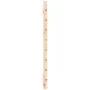 Cabecero de cama de pared madera maciza de pino 126x3x63 cm de vidaXL, Cabeceros y pies de cama - Ref: Foro24-824728, Precio:...