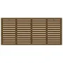 Cabecero cama pared madera maciza pino marrón miel 166x3x91,5cm de vidaXL, Cabeceros y pies de cama - Ref: Foro24-824701, Pre...