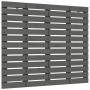 Wandbett-Kopfteil aus massivem Kiefernholz, grau, 81 x 3 x 91,5 von vidaXL, Kopf- und Fußteile - Ref: Foro24-824695, Preis: 5...