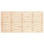 Cabecero de cama de pared madera maciza de pino 146x3x63 cm de vidaXL, Cabeceros y pies de cama - Ref: Foro24-824733, Precio:...