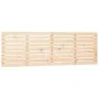 Cabecero de cama de pared madera maciza de pino 206x3x63 cm de vidaXL, Cabeceros y pies de cama - Ref: Foro24-824718, Precio:...