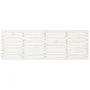 Solid white pine wood wall bed headboard 206x3x63 cm by vidaXL, Headboards and footboards - Ref: Foro24-824719, Price: 89,61 ...
