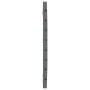 Wandbett-Kopfteil aus massivem Kiefernholz in Grau, 106 x 3 x 63 cm von vidaXL, Kopf- und Fußteile - Ref: Foro24-824715, Prei...
