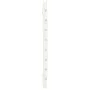 Wandbett-Kopfteil aus massivem weißem Kiefernholz, 96 x 3 x 63 cm von vidaXL, Kopf- und Fußteile - Ref: Foro24-824724, Preis:...