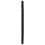 Wandbett-Kopfteil aus massivem schwarzem Kiefernholz, 106 x 3 x 63 cm von vidaXL, Kopf- und Fußteile - Ref: Foro24-824717, Pr...