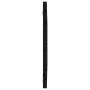 Wandbett-Kopfteil aus massivem schwarzem Kiefernholz, 106 x 3 x 63 cm von vidaXL, Kopf- und Fußteile - Ref: Foro24-824717, Pr...