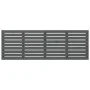 Gray pine solid wood wall bed headboard 206x3x63 cm by vidaXL, Headboards and footboards - Ref: Foro24-824720, Price: 89,16 €...