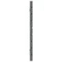 Wandbett-Kopfteil aus massivem Kiefernholz in Grau, 206 x 3 x 63 cm von vidaXL, Kopf- und Fußteile - Ref: Foro24-824720, Prei...